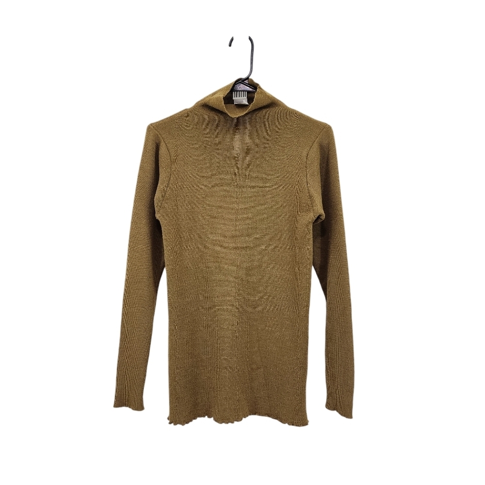 Lilith Women's Wool Blend Pullover Style Turtleneck Sweater - L
